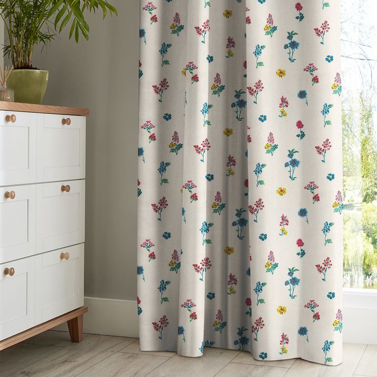 Cath Kidston Curtain - Sprig Twilight Multi