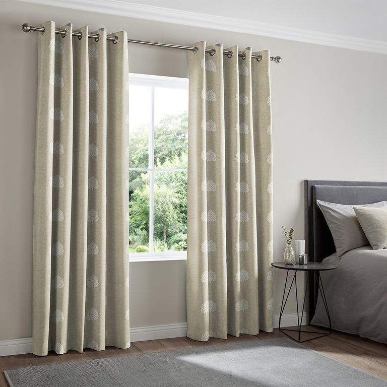 Coman Curtain - Linen