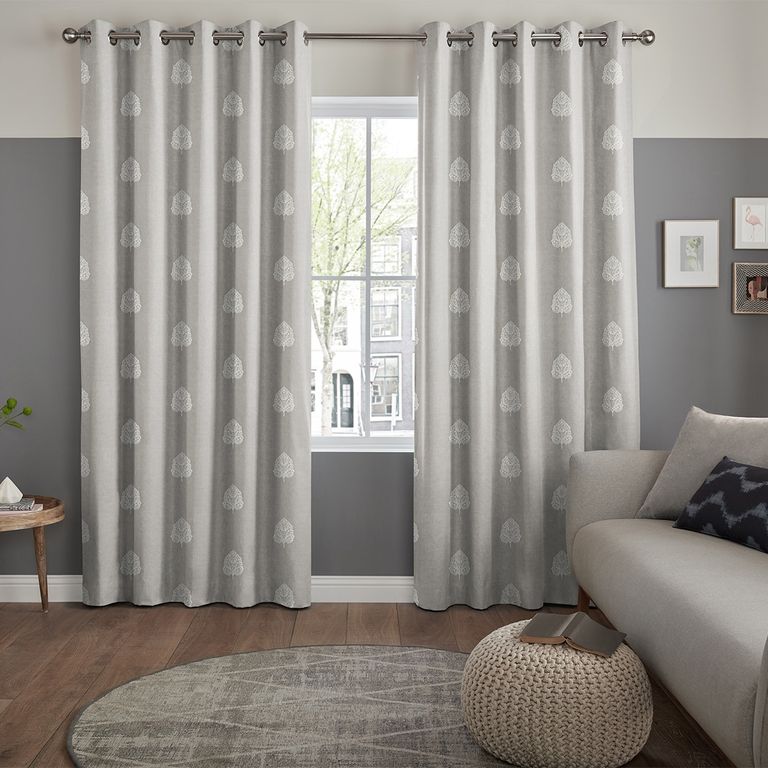 Coman Curtain - Silver