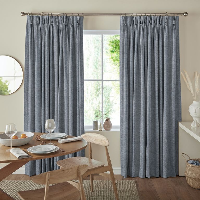 Defoe Curtain - Slate
