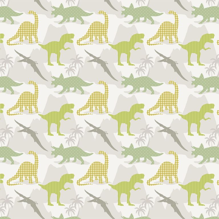 Dino Curtain - Roar Multi
