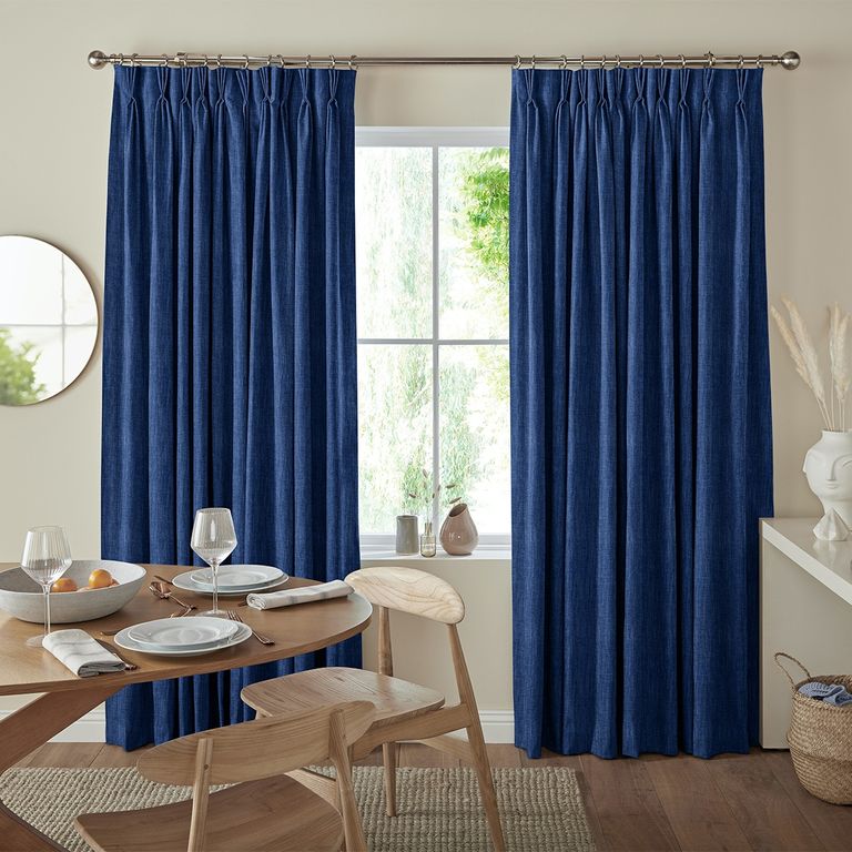 Foden Curtain - Indigo