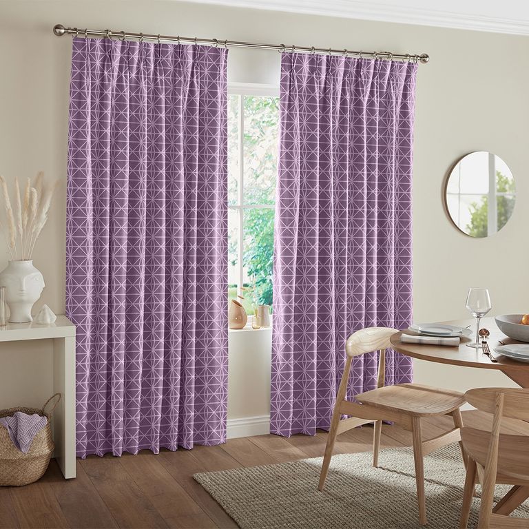 Gosling Curtain - Aubergine