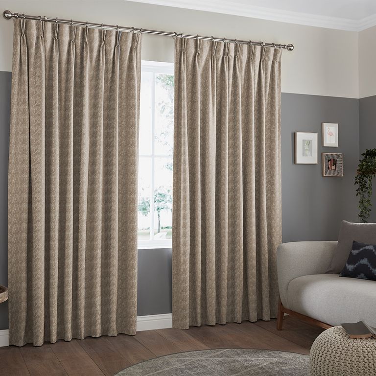 Grant Curtain - Taupe