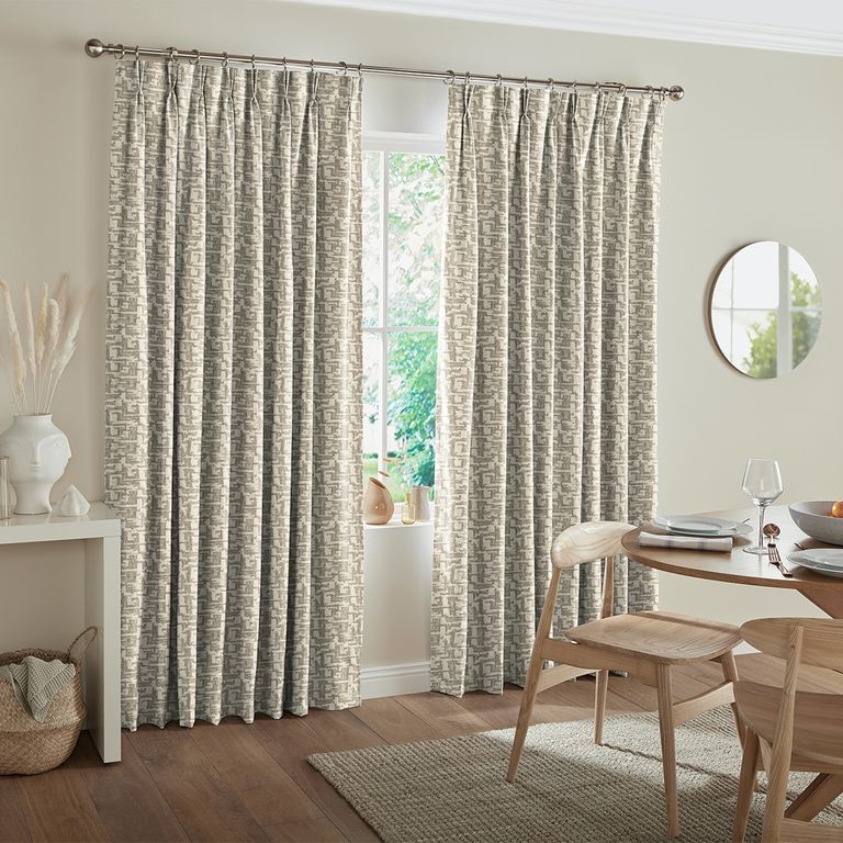 Leon Curtain - Oyster