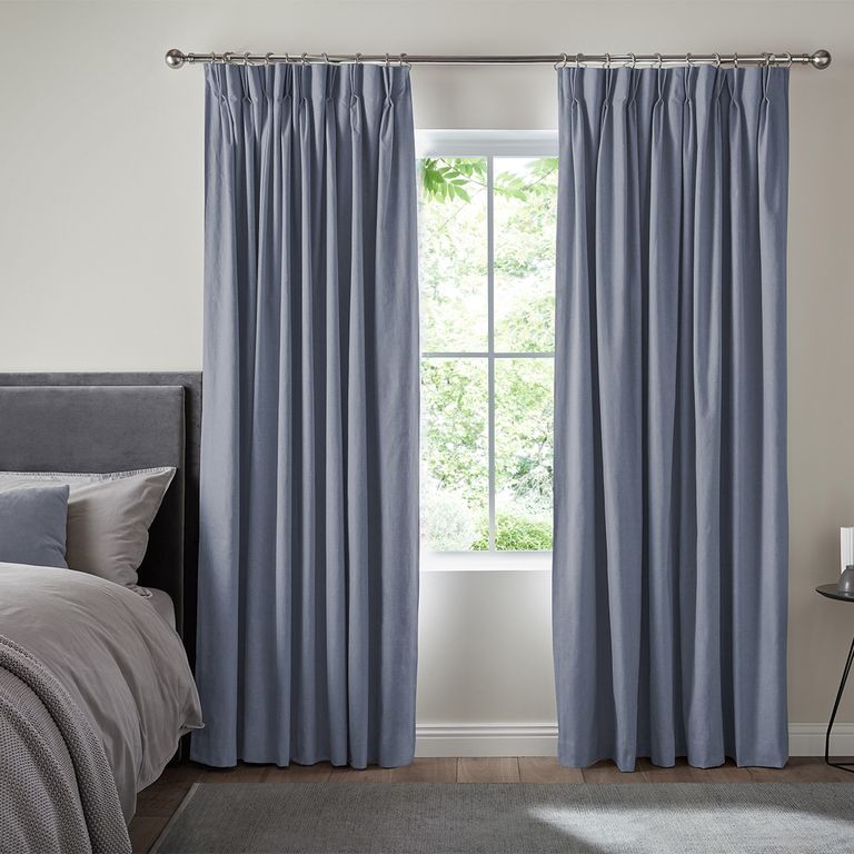 Mina Curtain - Denim