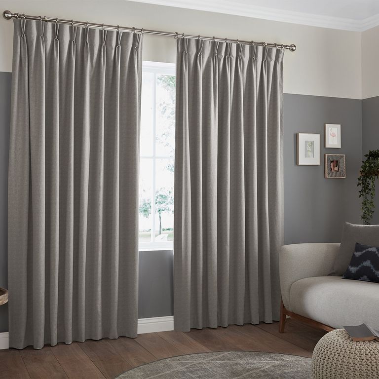 Mina Curtain - Iron