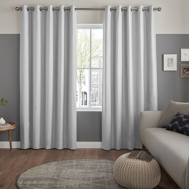 Mina Curtain - Steel