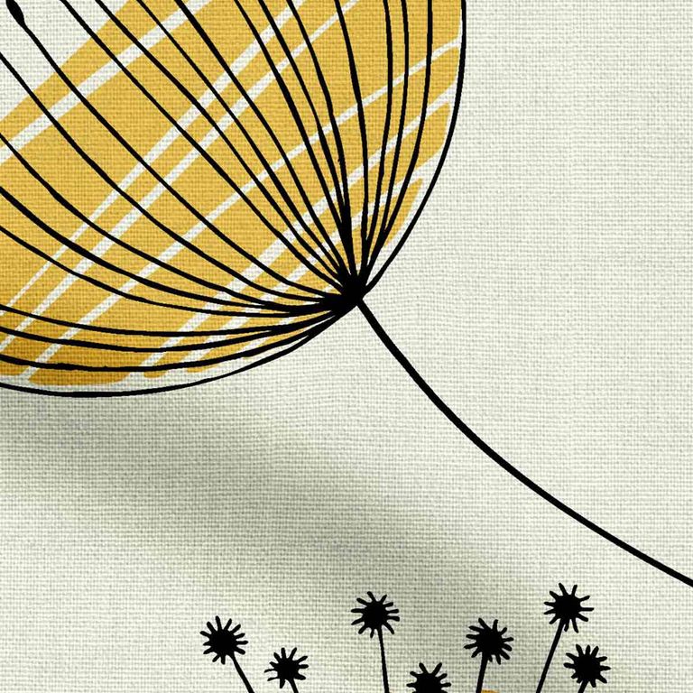 Missprint Curtain - Dandelion Mobile Sunflower Yellow