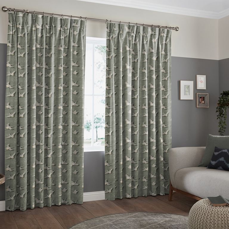 Olivia Curtain - Olive