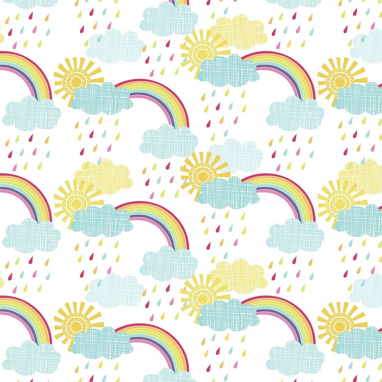 Rainbow Skies Curtain - Multi