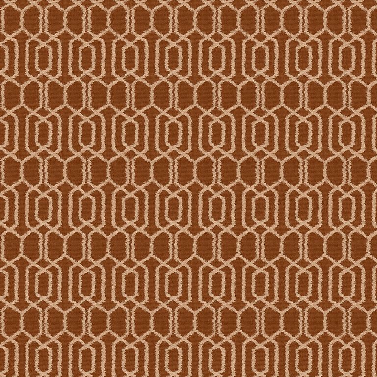 Robben Curtain - Terracotta
