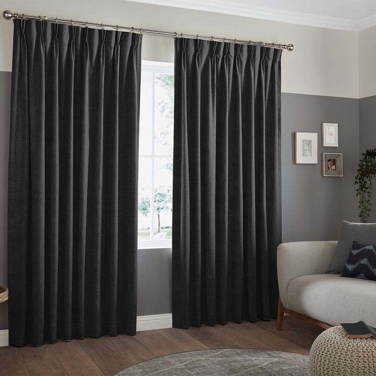 Rudiger Curtain - Ebony