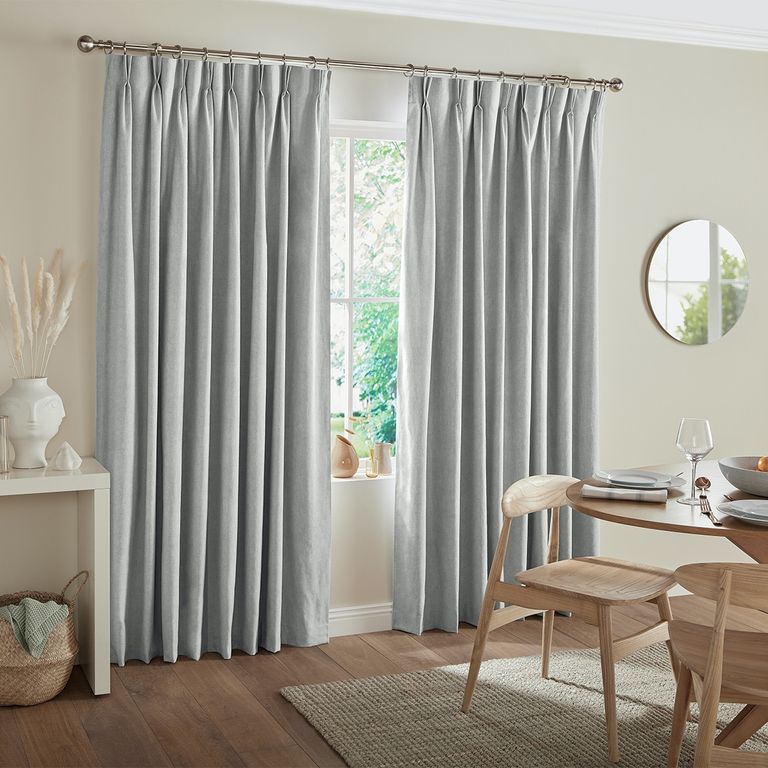 Rudiger Curtain - Silver