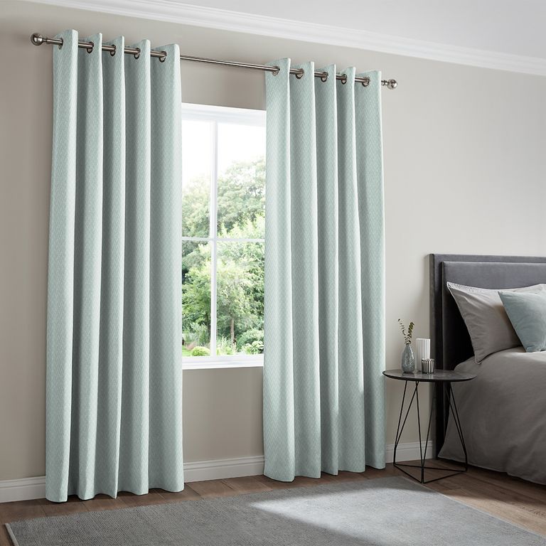 Skipp Curtain - Aquamarine