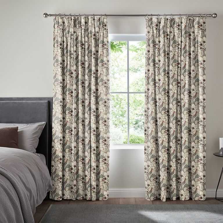 Zouma Curtain - Claret