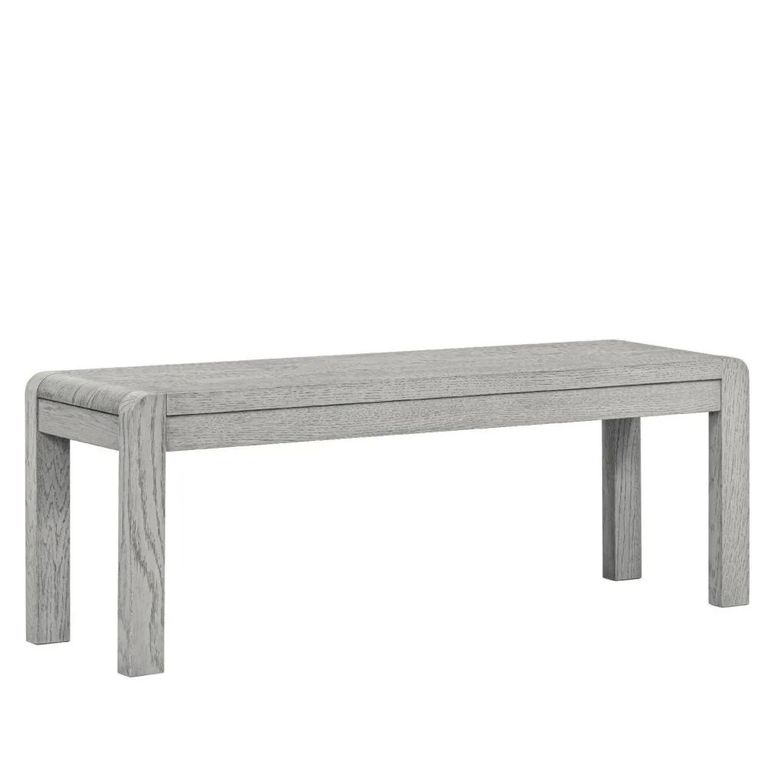 Amsterdam Dining Bench - Grey Washed Oak