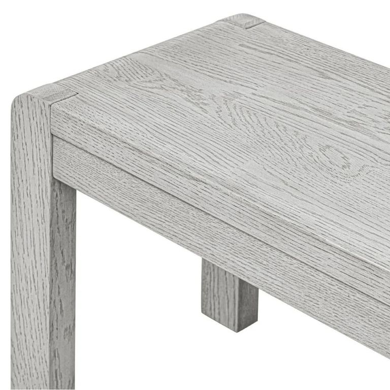 Amsterdam Dining Bench - Grey Washed Oak