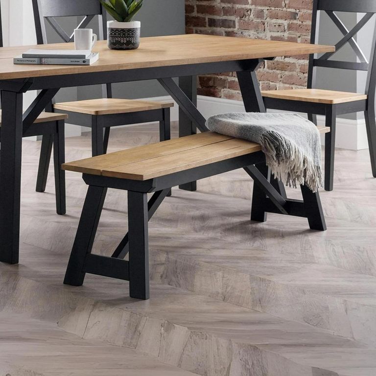 Hockley Dining Bench - Oak