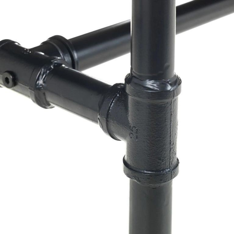 Carnegie Elm Wood Industrial Bench