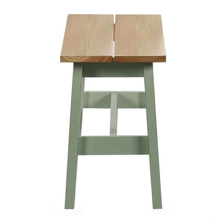 Linwood Sage Green Painted Dining Bench - Small