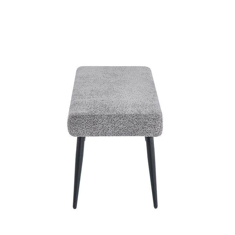 Monza Dining Bench - Grey Fabric