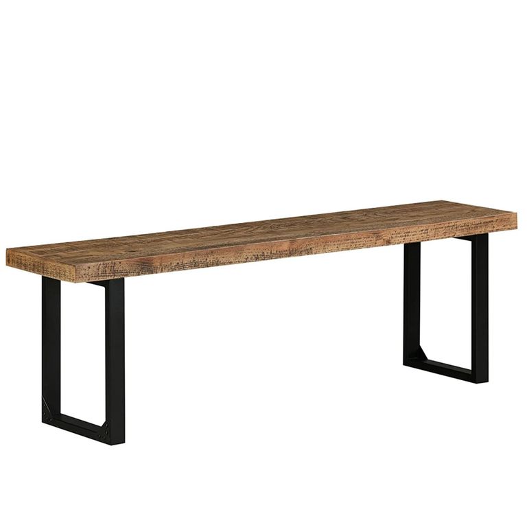 Preston Dining Bench - Industrial - Rustic