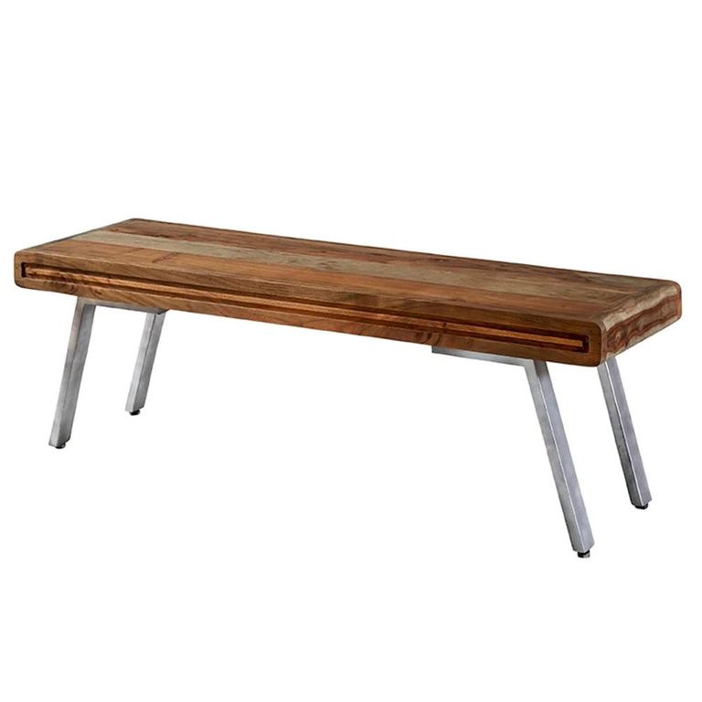 Aspen Dining Bench - Industrial - Reclaimed Wood