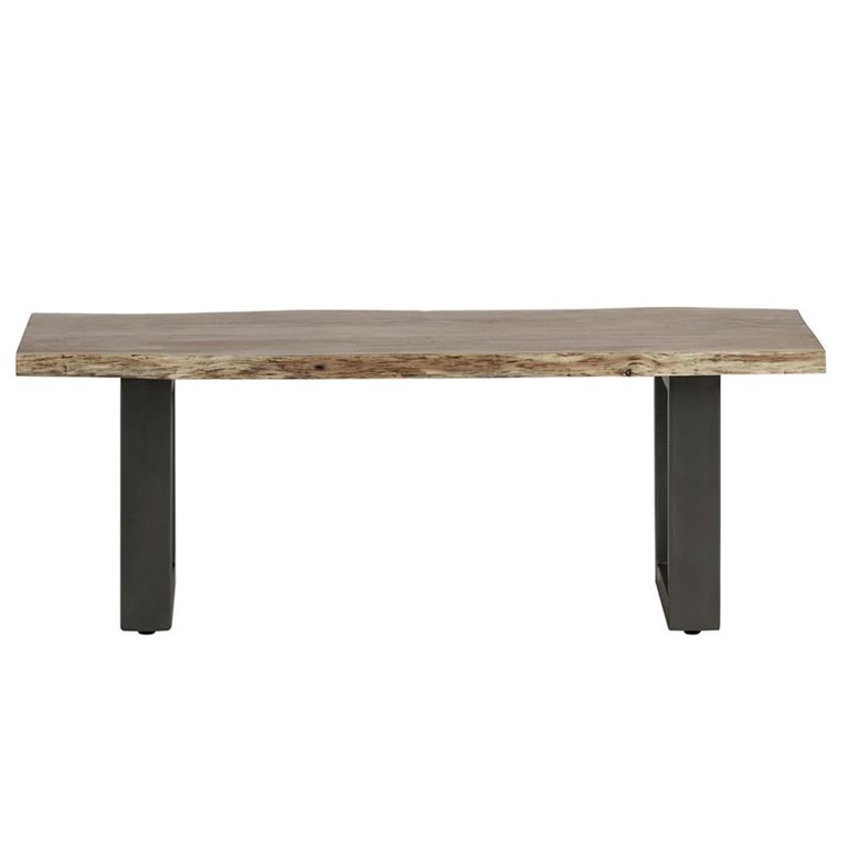 Baltic Dining Bench - 175cm - Live Edge - Solid Acacia Wood