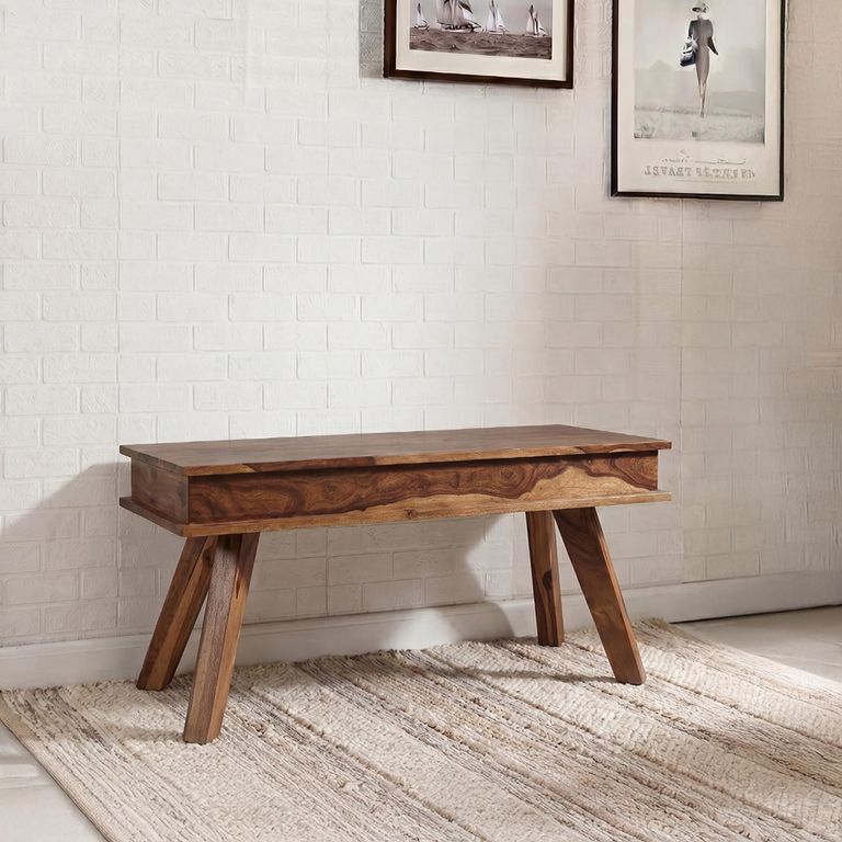 Jodhpur Bench - 100cm - Solid Sheesham Wood