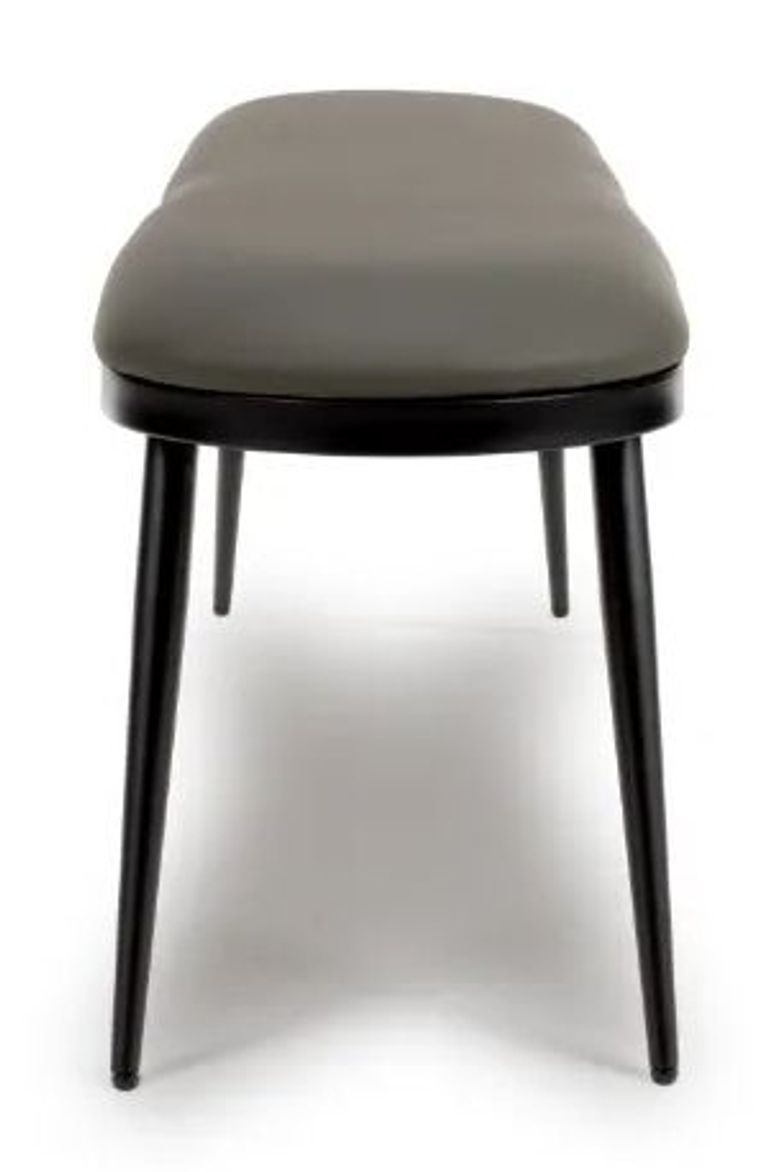 Ace Dining Bench - Grey Fabric