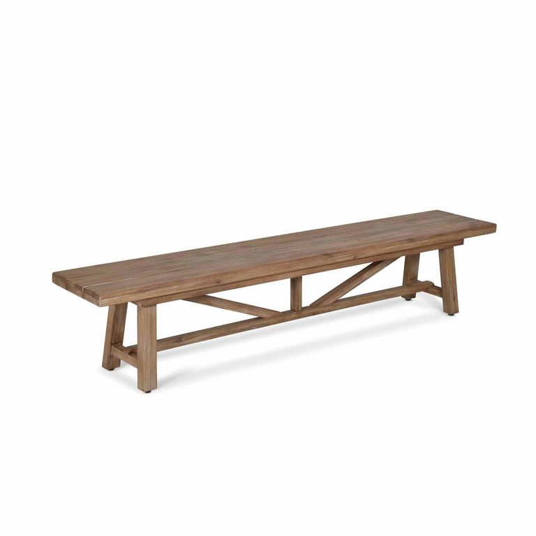 Chilford Outdoor Solid Wood Bench Small