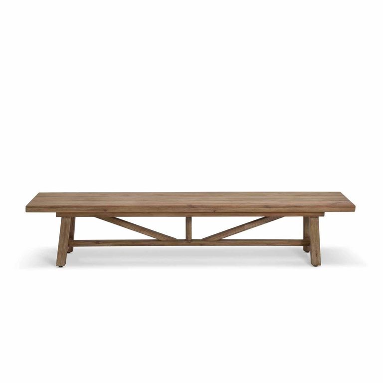 Chilford Outdoor Solid Wood Bench Small