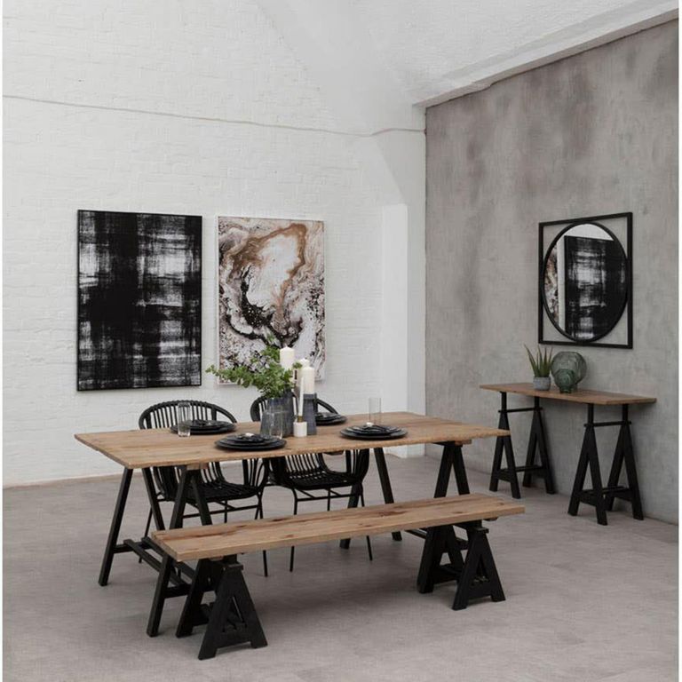 Hampstead Dining Bench - Pine Wood