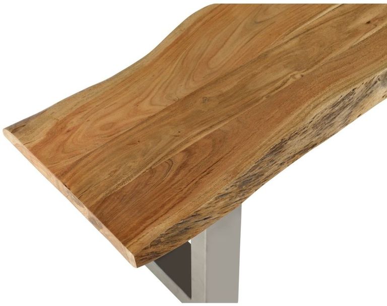Kota Live Edge Solid Acacia Wood 175cm Dining Bench
