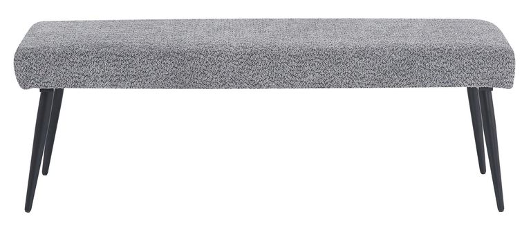 Monza Grey Fabric Dining Bench