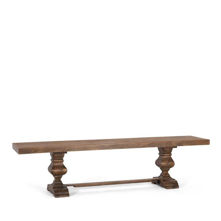 Noemi Bench - Rustic Mango Wood - Large