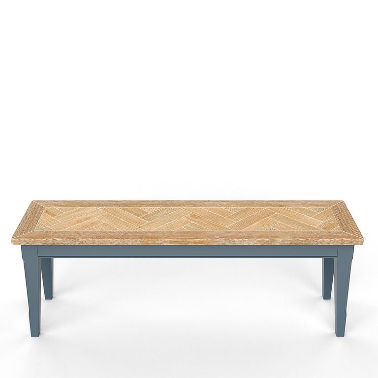 Signature Blue Dining Bench - 130cm