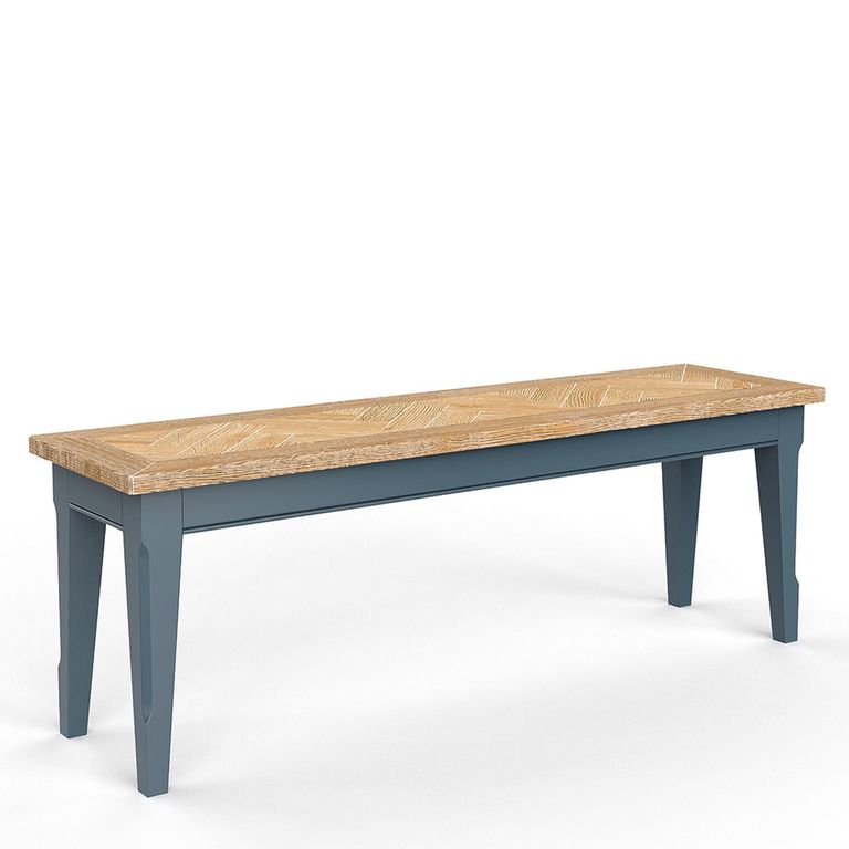 Signature Blue Dining Bench - 130cm
