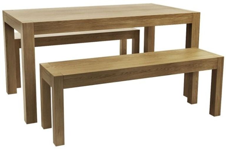Taranto Dining Bench - Oak