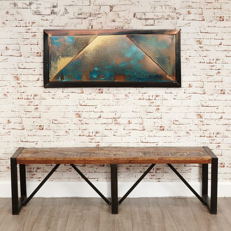 Urban Chic Reclaimed Dining Bench - Large