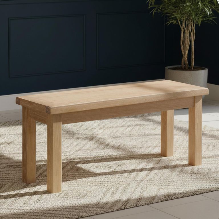 Wilmont Dining Bench - Small - Oak
