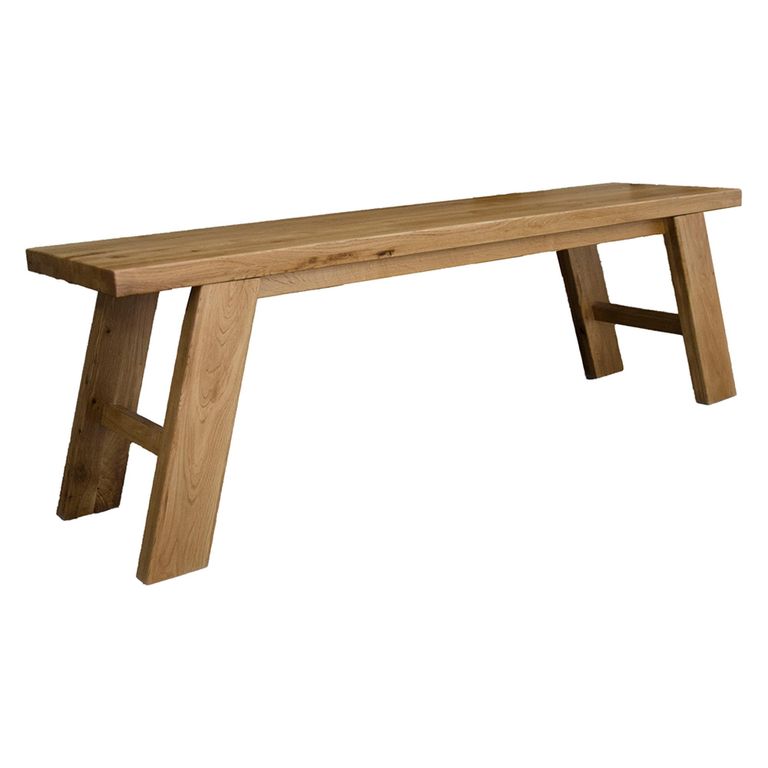 Deluxe Dining Bench - Standard - Oak