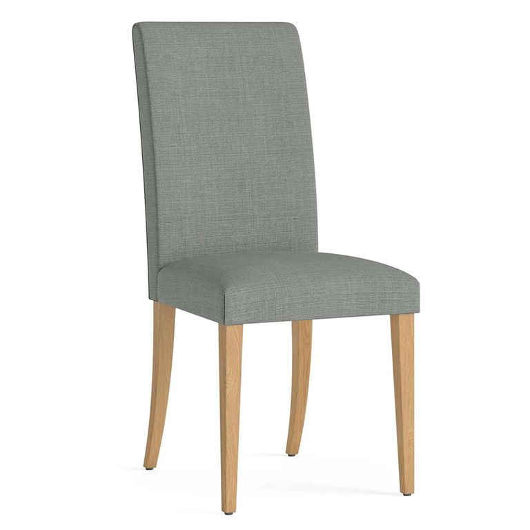 Salisbury Dining Chair - Set of 2 - Grey Fabric