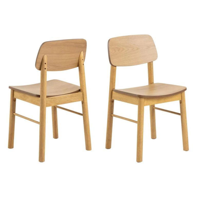 Barlow Dining Chair - Set of 2 - Oak