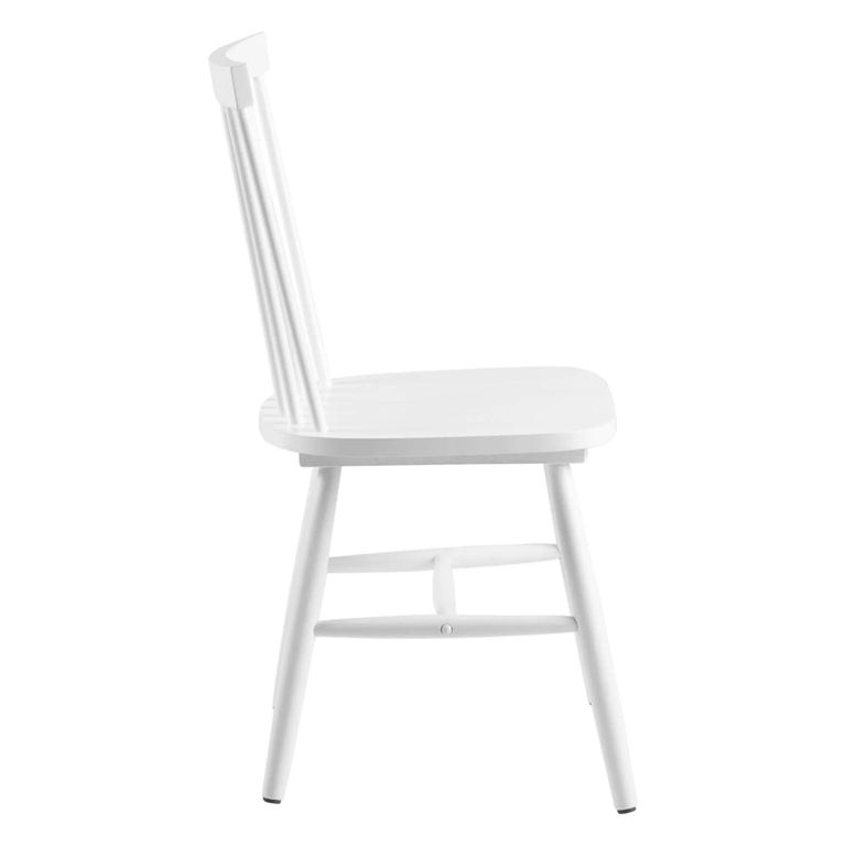 Riano Dining Chair - Set of 2 - White - Spindle