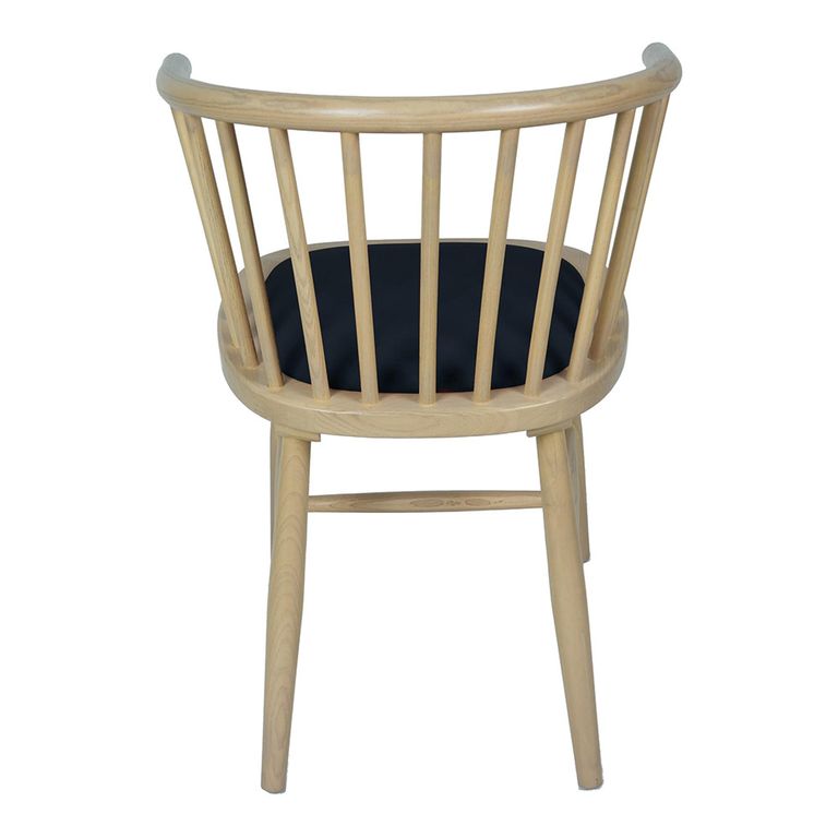 Twyford Dining Chair - Set of 2 - Dark Grey Curved