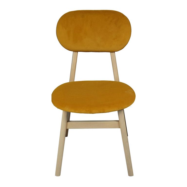 Twyford Dining Chair - Set of 2 - Mustard