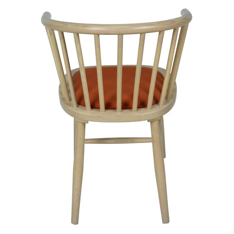 Twyford Dining Chair - Set of 2 - Rust Curved