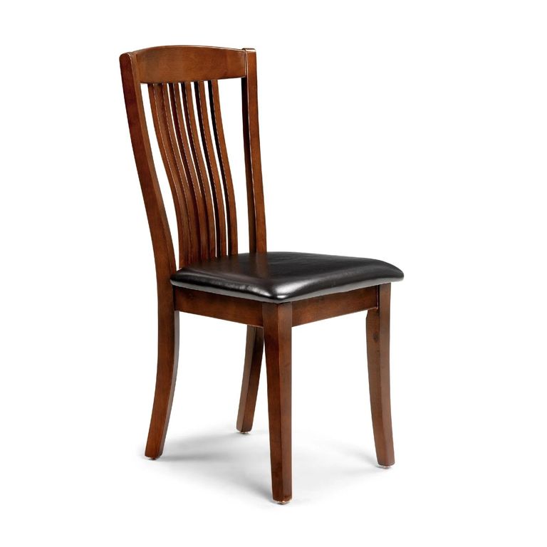 Canterbury Dining Chair - Set of 2 - Brown Wood